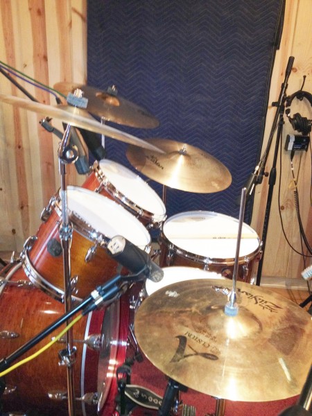 Sound Palace Blog - Drum Session Completed